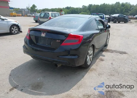 2012 Honda Civic Si из США, поврежденный, VIN 2HGFG4A55CH707734